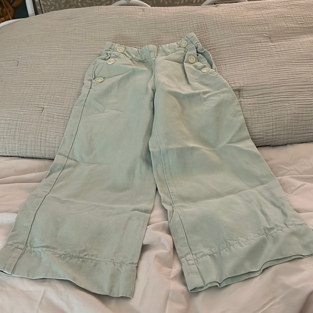 Zara Girls Sailor Pants Sz 7